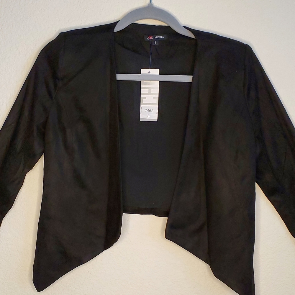 Michel Fashion Lined Short Jacket - Picture 2 of 11